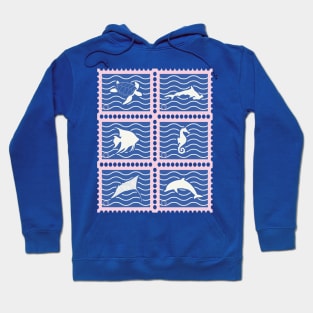 Stamp of Ocean Life Hoodie